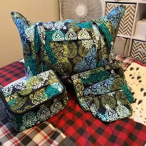 Vera Bradley travel set